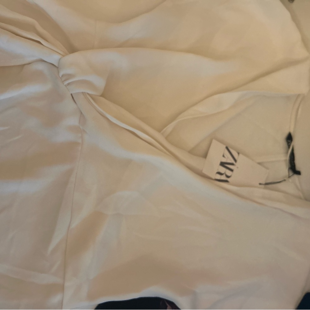 Zara Elegant White Blouse